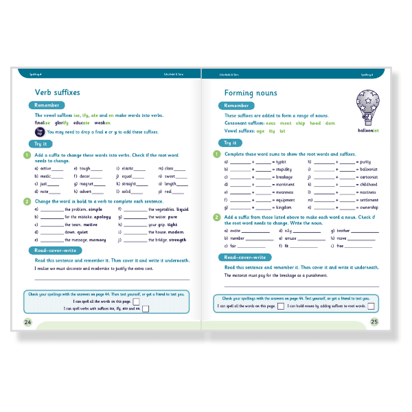 spelling pupil book sample pages